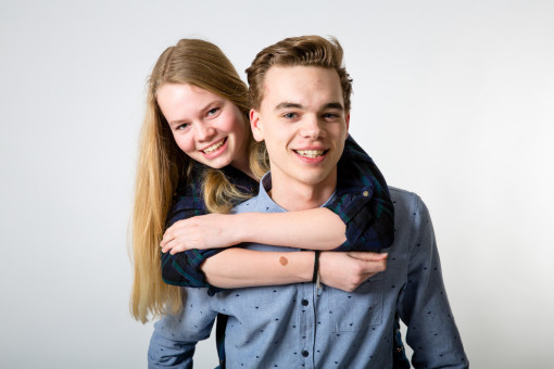 Familieshoot in de studio