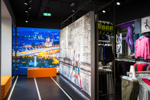 Interieurfotografie The RPA Group Runnerspoint Flagship Store Wenen