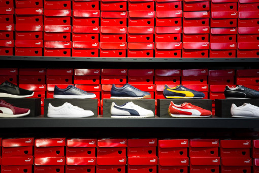 Interieurfotografie Concept Store PUMA Outlet