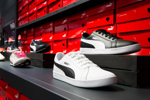 Interieurfotografie Concept Store PUMA Outlet
