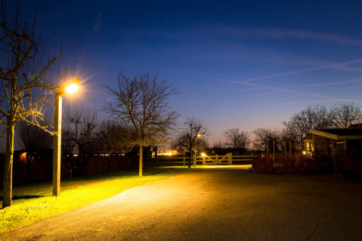 Projectfotografie op locatie Dorlight buitenverlichting