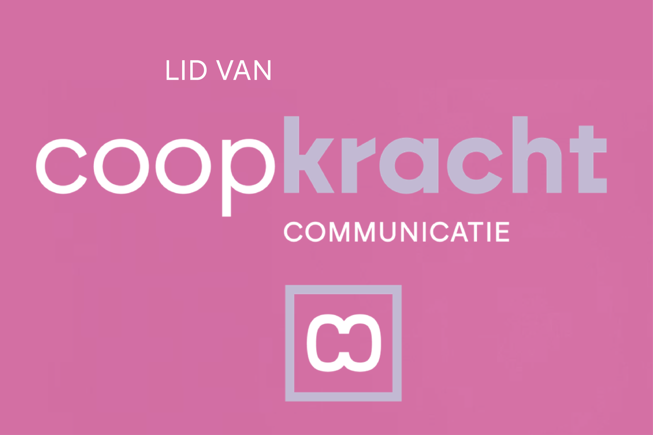 Lid van Coopkracht Communicatie
